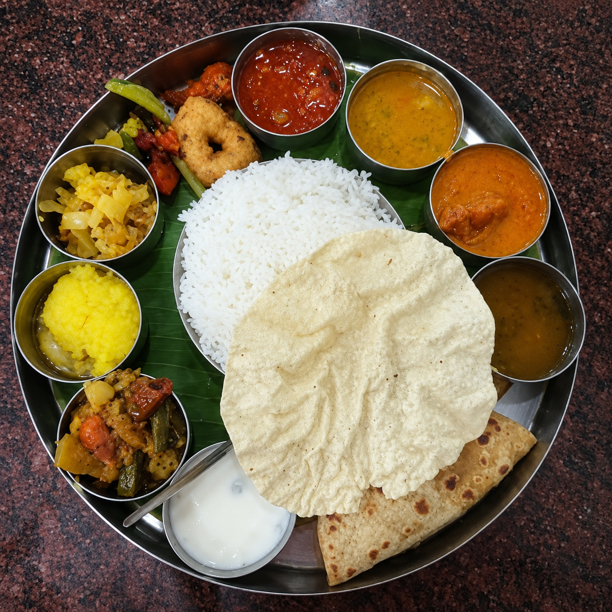 Meals and thali